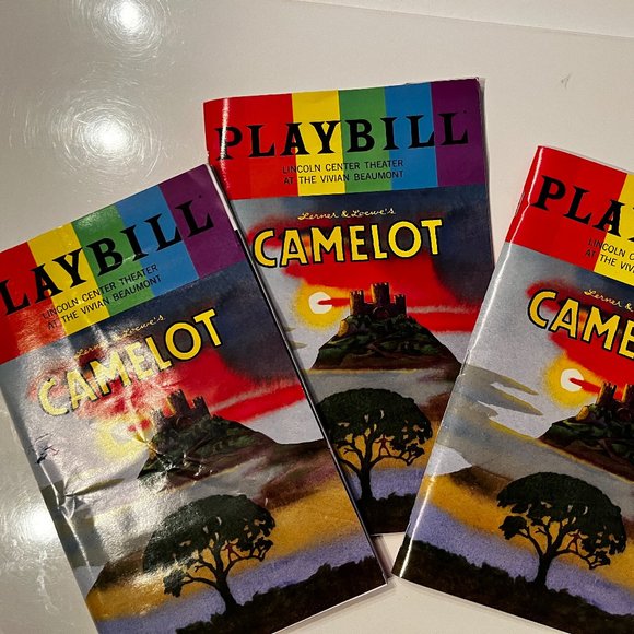 Camelot Broadyway Playbill (from Pride Month) (Set‎ of THREE) (books) - Picture 9 of 9